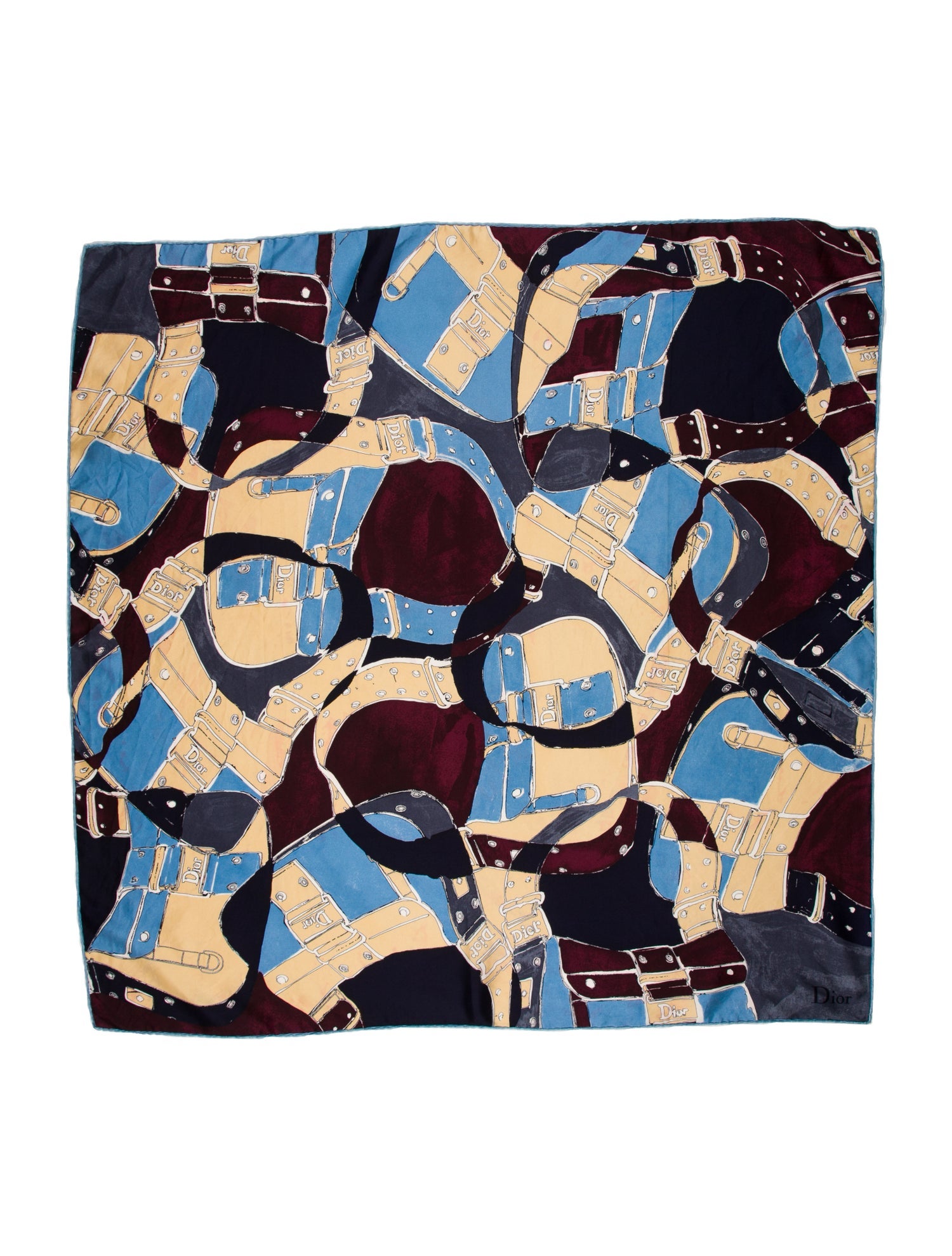 Christian Dior Silk Printed Scarf